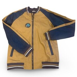 Epic Threads Caramel and Navy Jacket